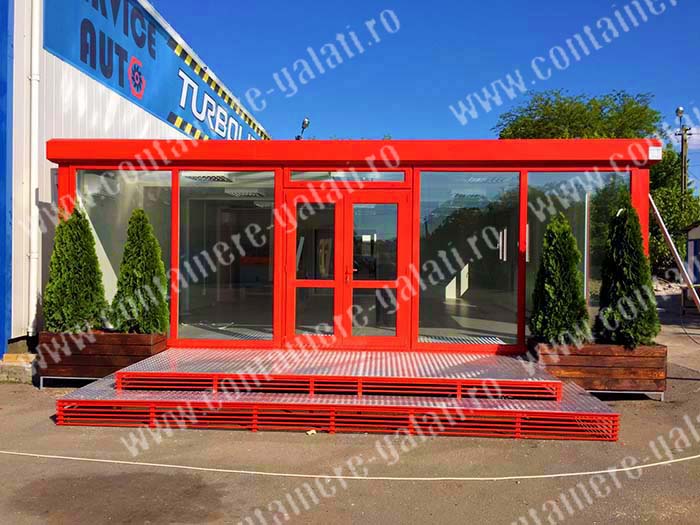 container magazin prezentare Bistrita